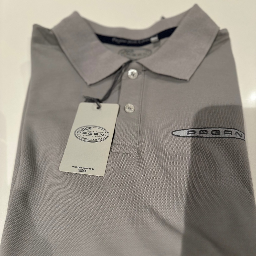 New Mens Pagani Polo, size Large